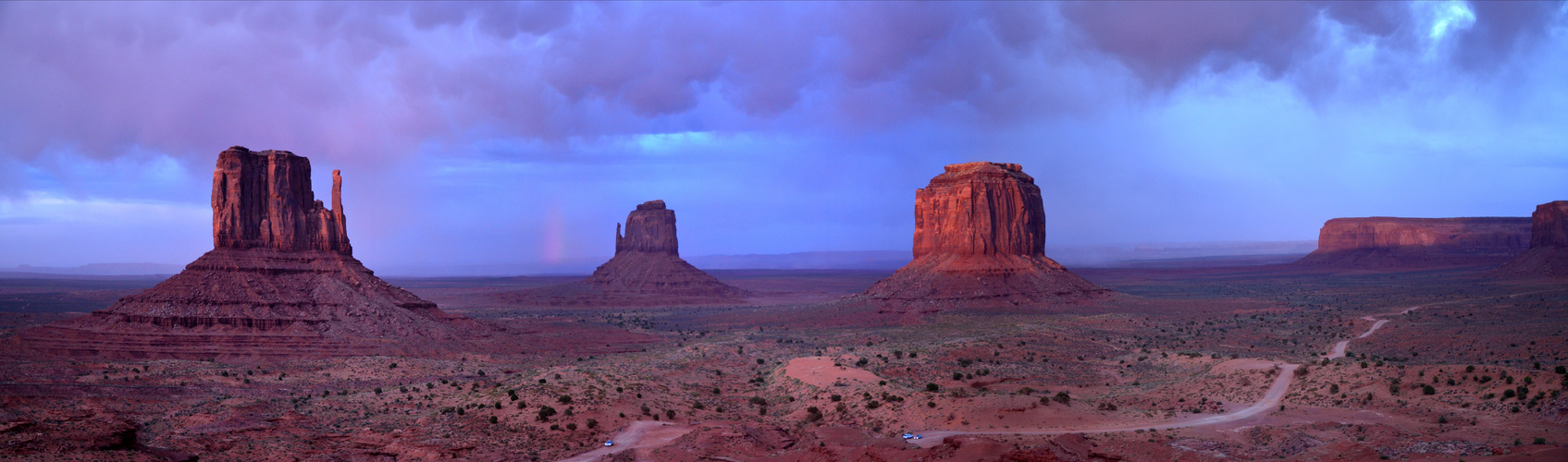 Monument Valley als Panorama