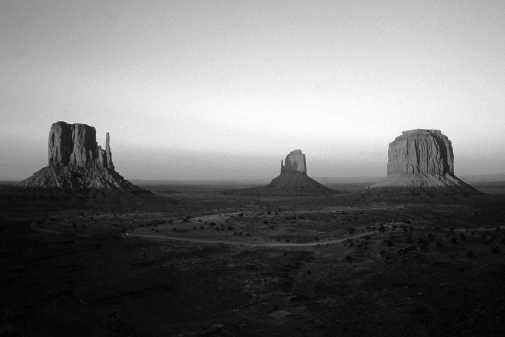 Monument Valley am Abend