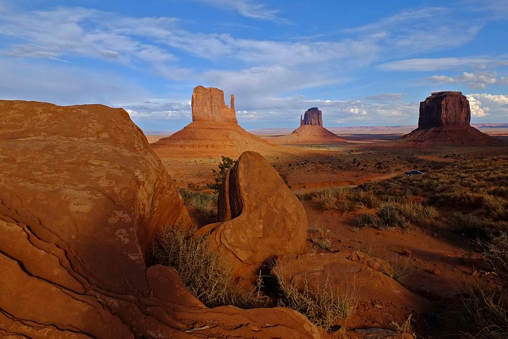 Monument Valley am Spätnachmittag