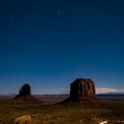 Monument Valley at night (USA)