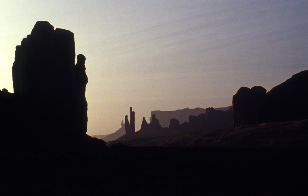 Monument Valley bei Nacht