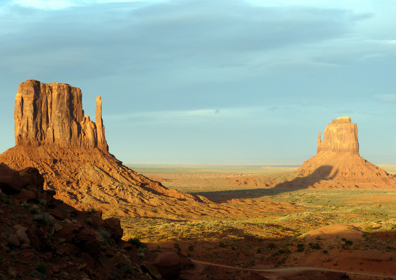 Monument Valley bei Sonnenuntergang