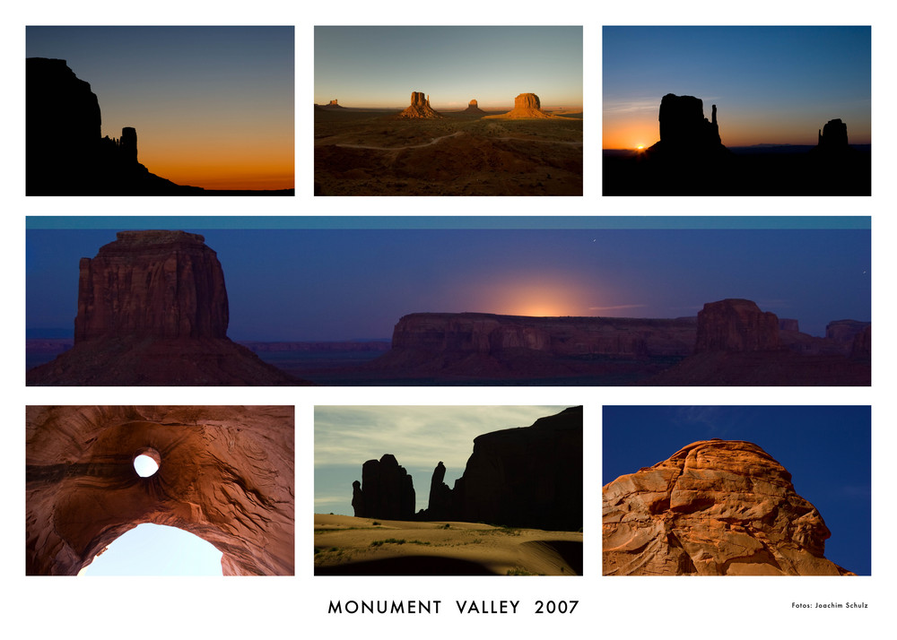 Monument Valley Collage