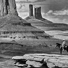 Monument Valley cowboy