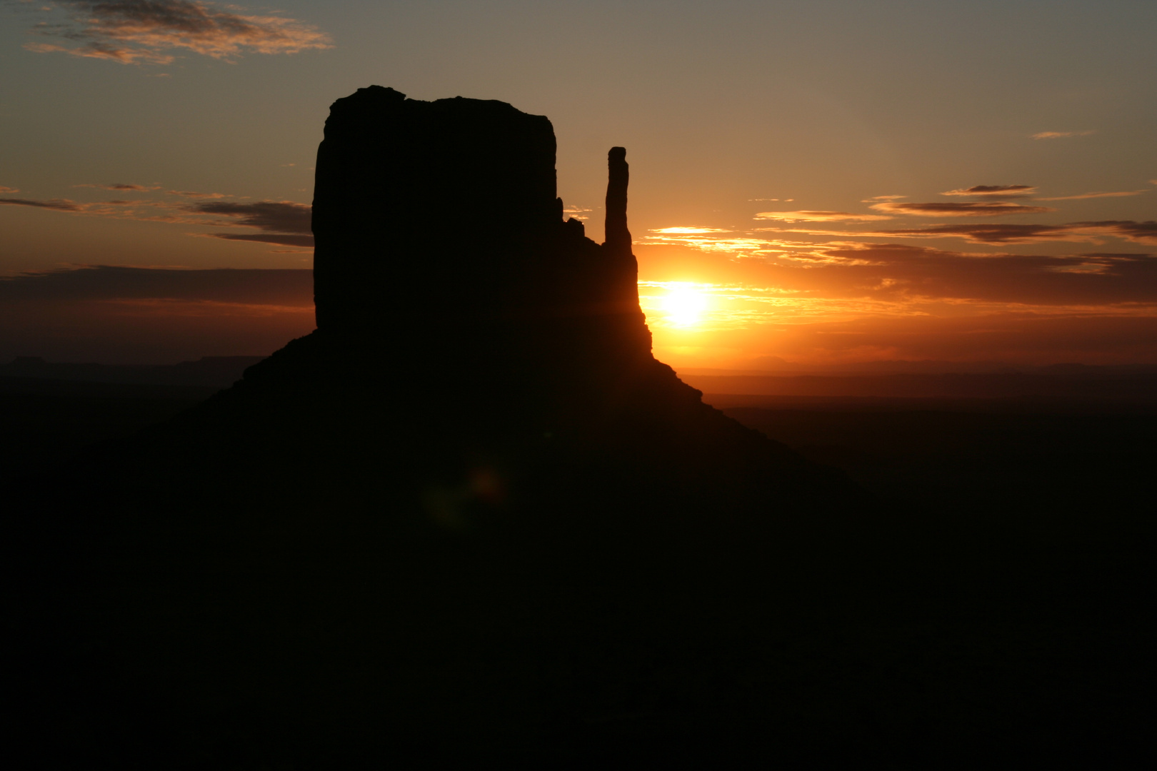 Monument Valley - der Sonnenaufgang