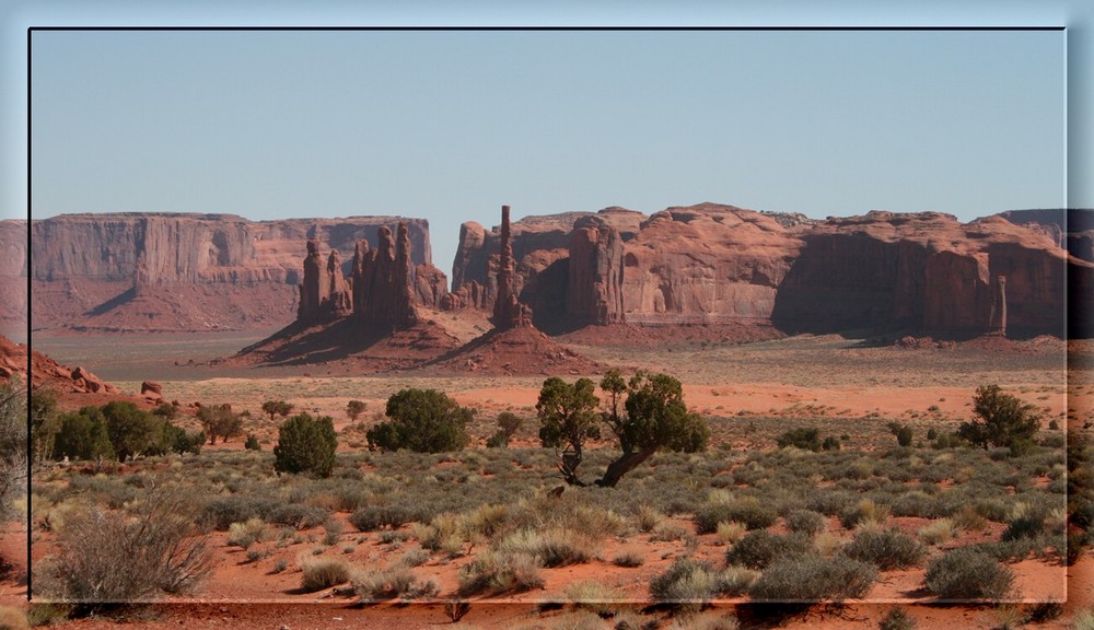 Monument Valley- Formation "Totem Pole" II von Nicole Haupt