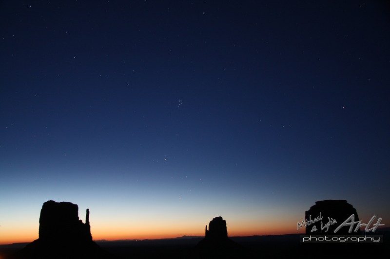 Monument Valley frühmorgens