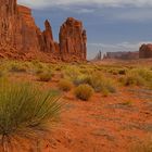 Monument Valley im Sandsturm