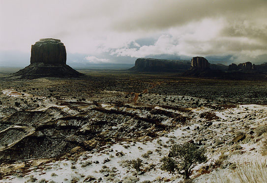 Monument Valley im Schnee 2