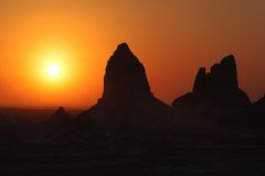 Monument Valley in Der Weissen Wüste