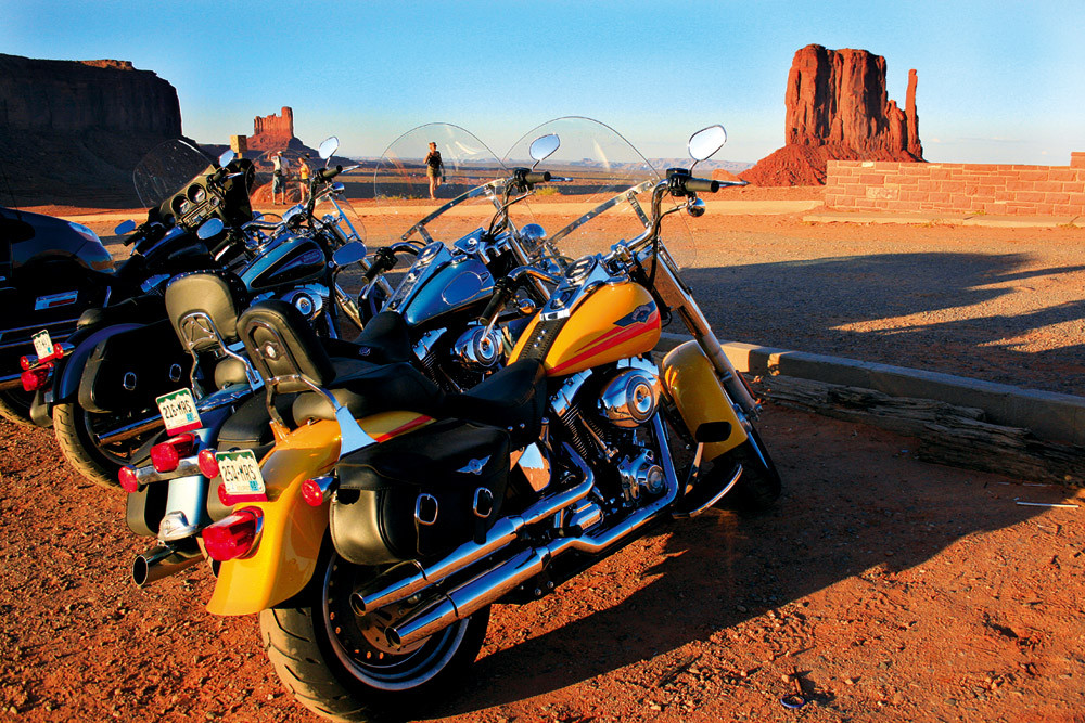 Monument Valley Motorräder