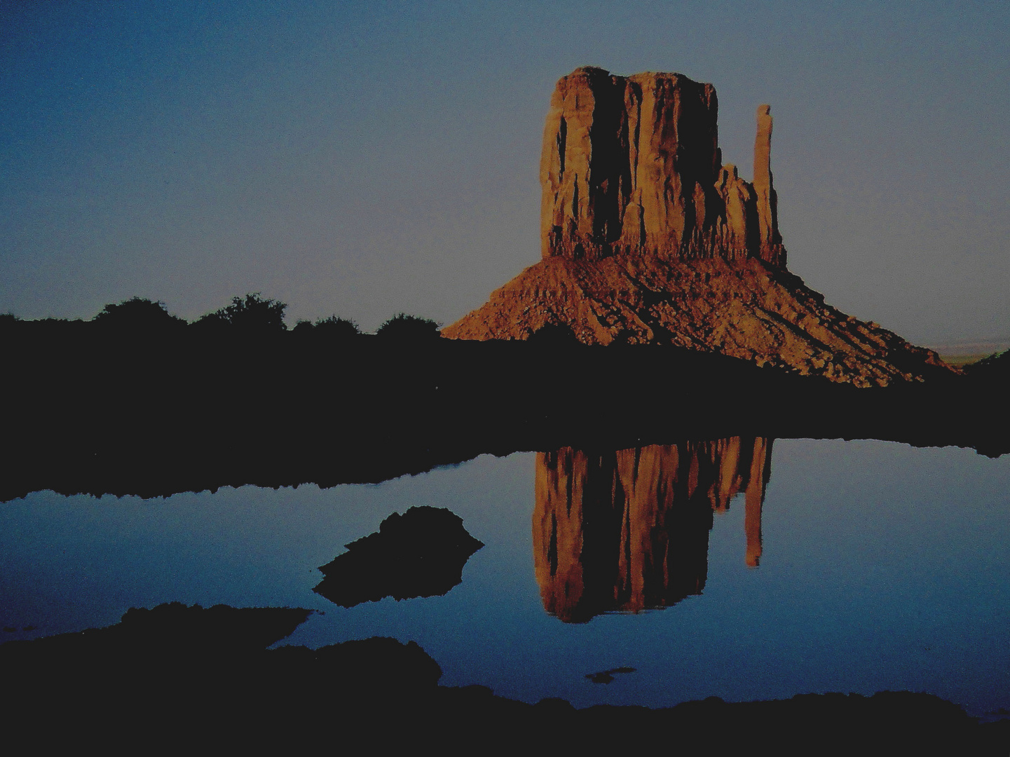 Monument Valley nach dem Regen