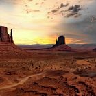 Monument Valley (Navajo:Tsé Bii Ndzisgaii) Arizona