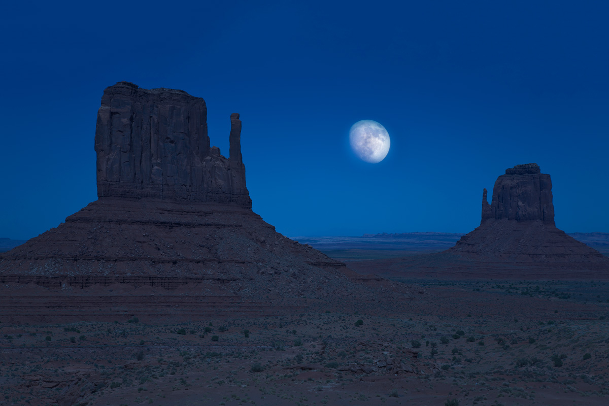 Monument Valley - Notturno