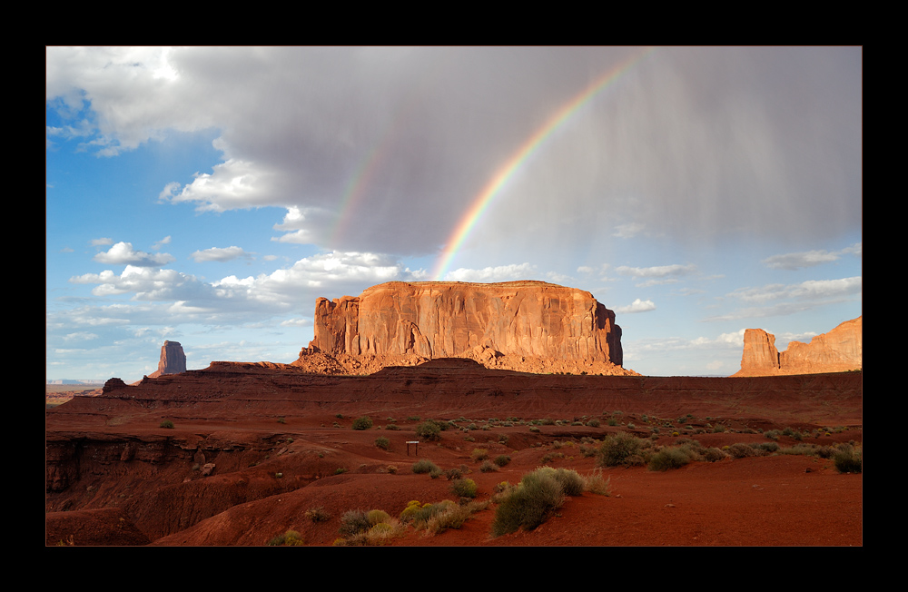 [ Monument Valley Rainbow ]