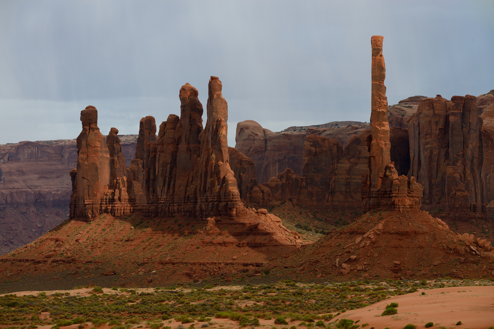 Monument Valley: Sandsteinformationen 4