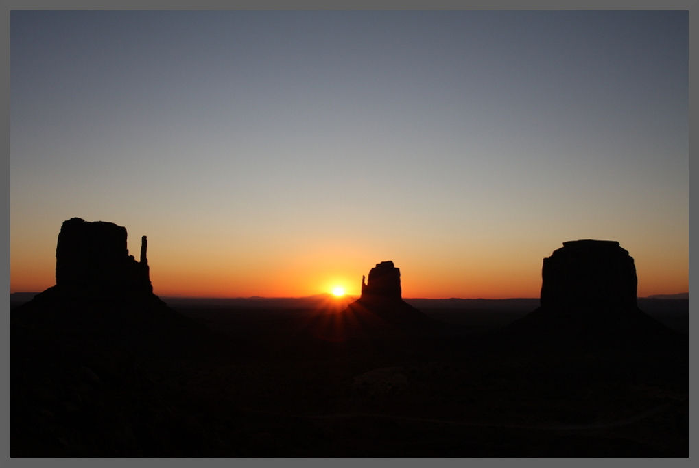 Monument Valley - Sonnenaufgang