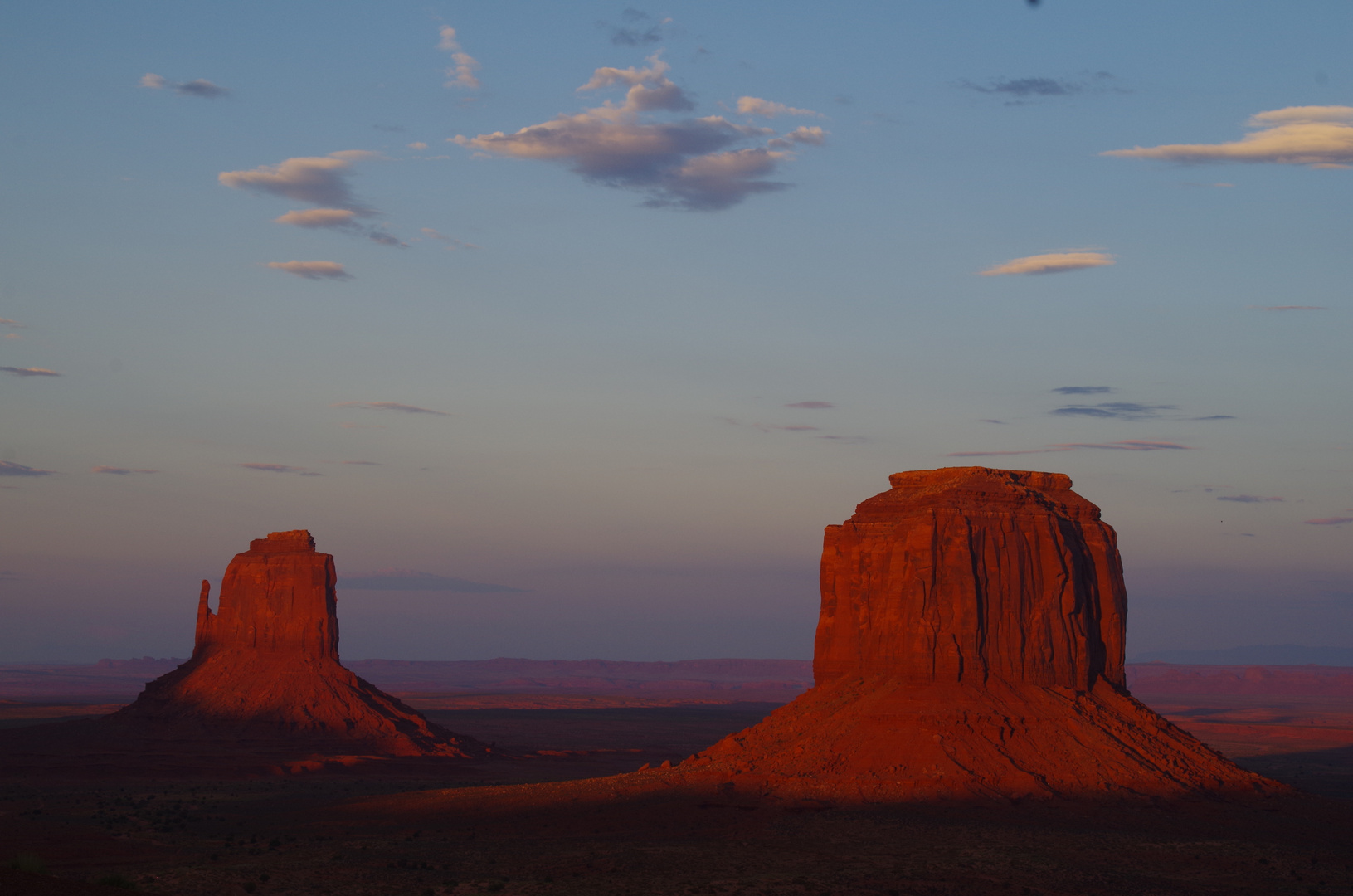 Monument Valley Sonnenuntergang