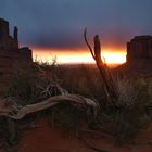 Monument Valley, Sunrise on 8 February 2009