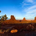 Monument Valley vor Sonnenuntergang