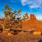 Monument Valley vor Sonnenuntergang