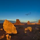 Monument Valley vor Sonnenuntergang II