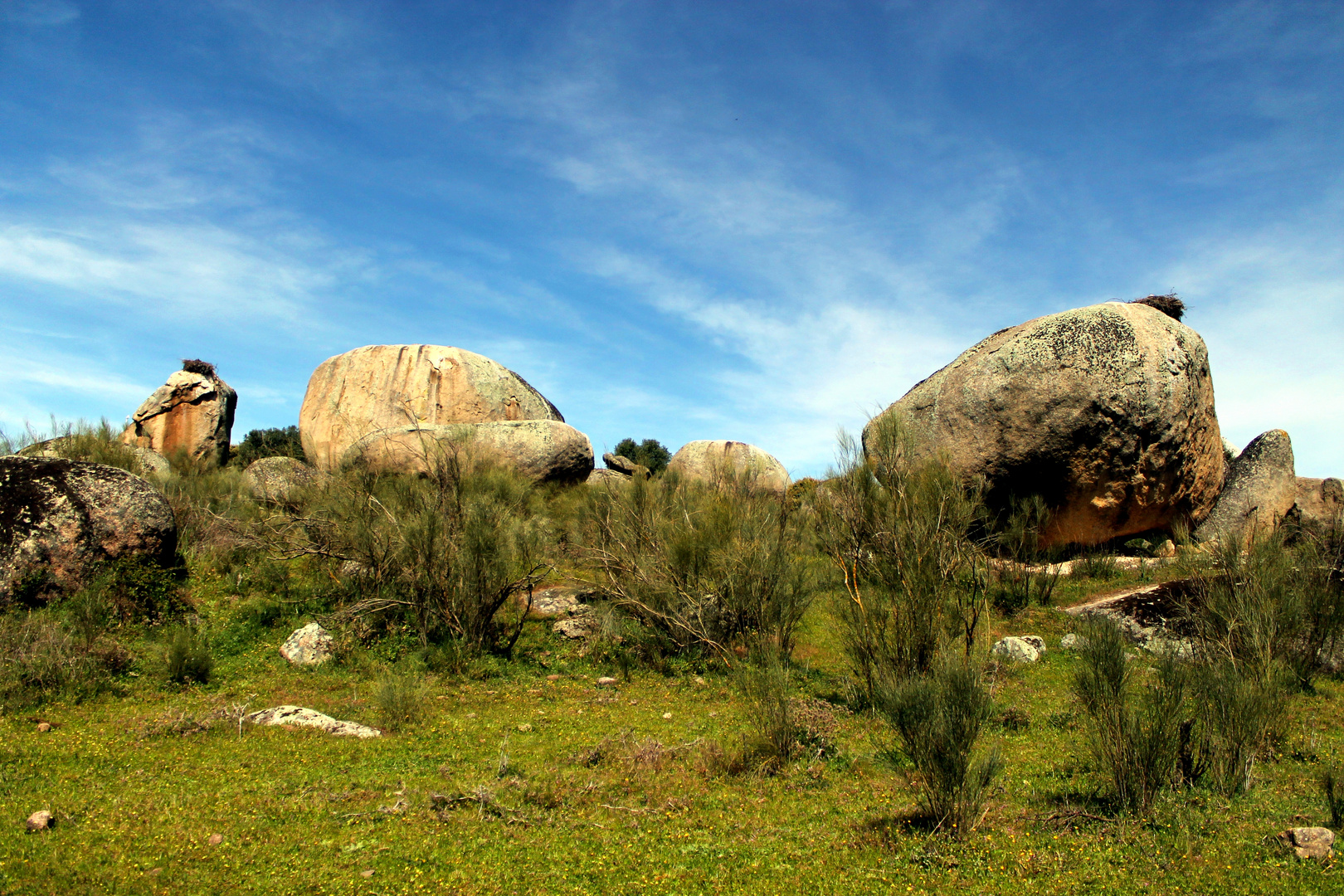 Monumentale Felsblöcke