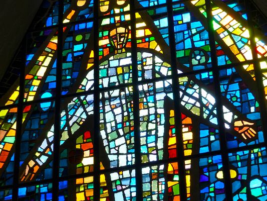 monumentale Glaskunst im hohen Norden: