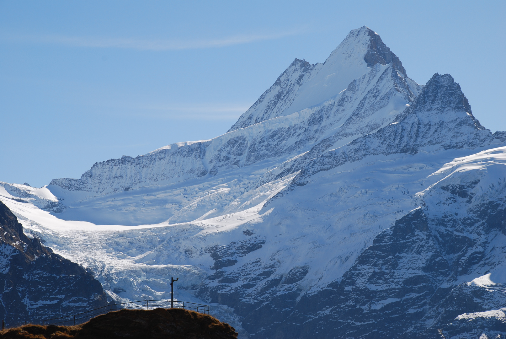 Monumentales Schreckhorn