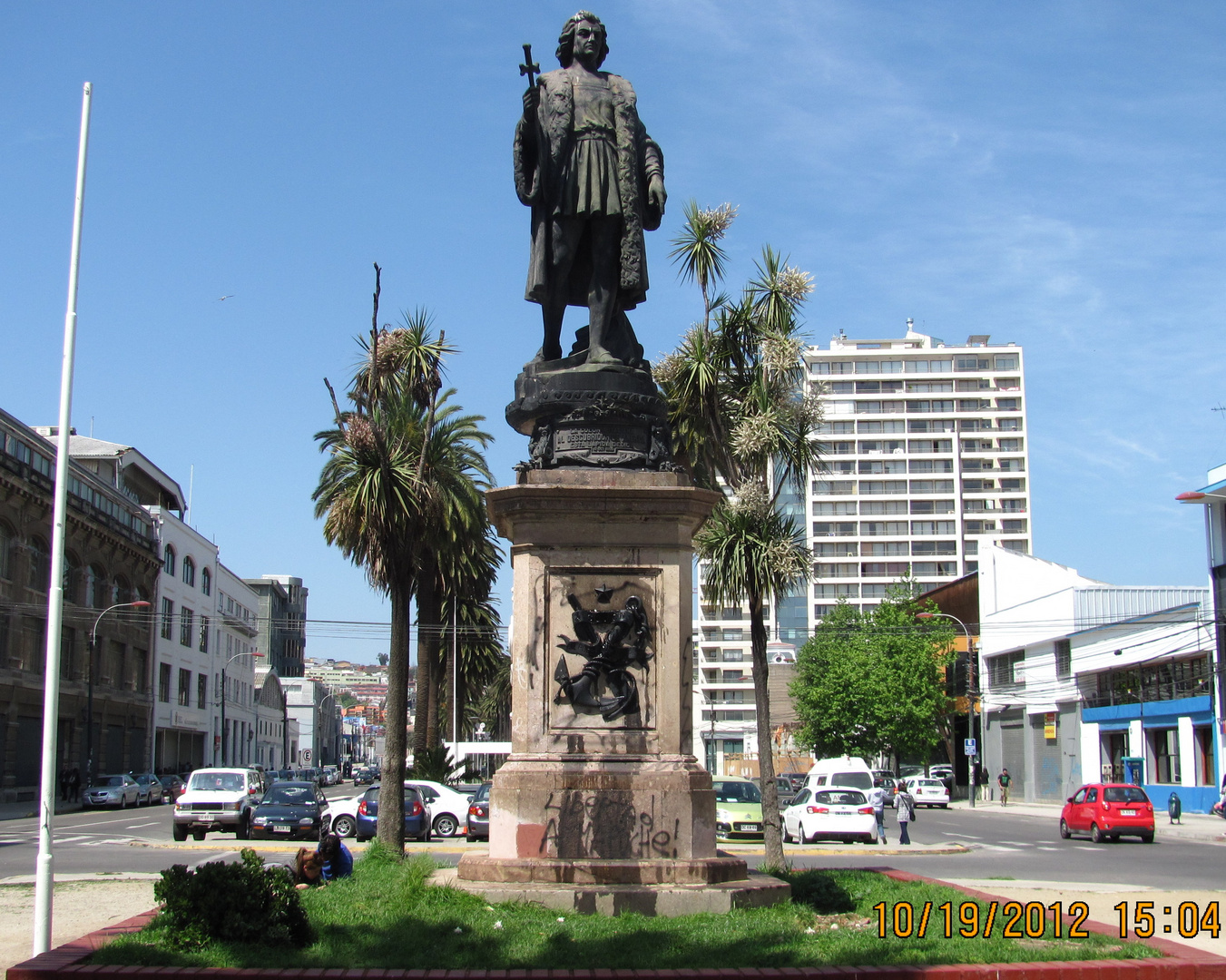 Monumento a Cristobal Colón - Valparaíso