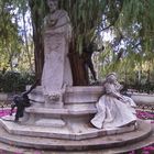 Monumento a Gustabo Adolfo Bécquer, Parque Mª Luisa, Sevilla