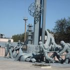 Monumento a los bomberos muertos.