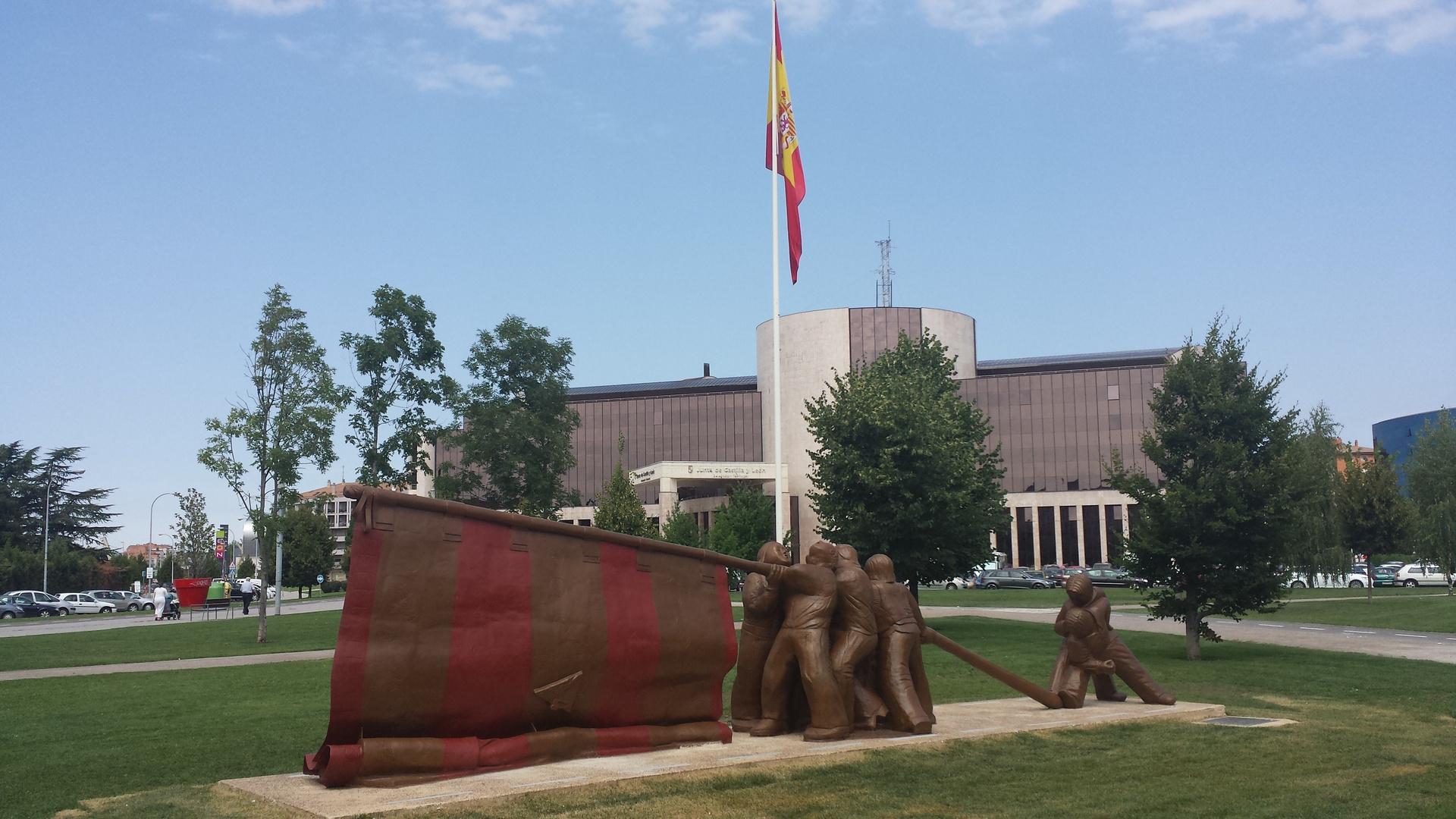 Monumento al pendon leones