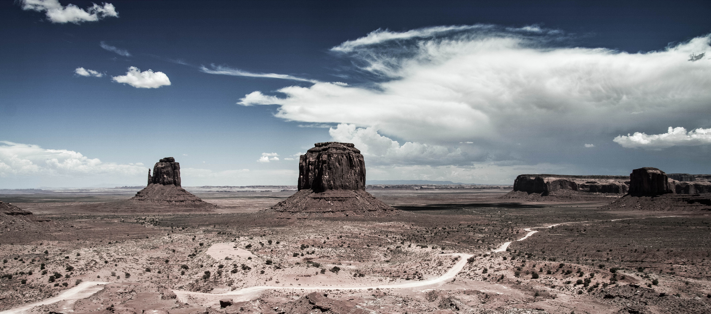 Monuments in a Valley