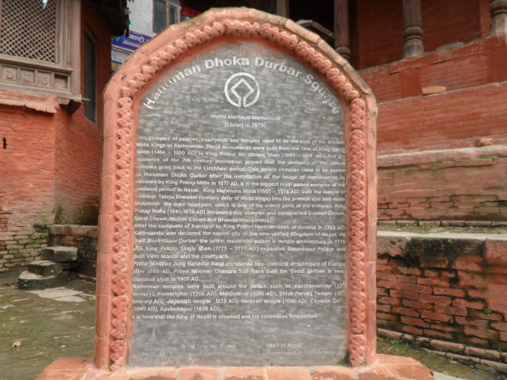 Monuments of Kathmandu Darbar Square