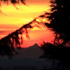 Monviso, l'ultimo tramonto del 2013