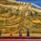 Monywa: Giant Reclining Buddha,  Maha Bodhi Ta Htaung Kloster  /Myanmar