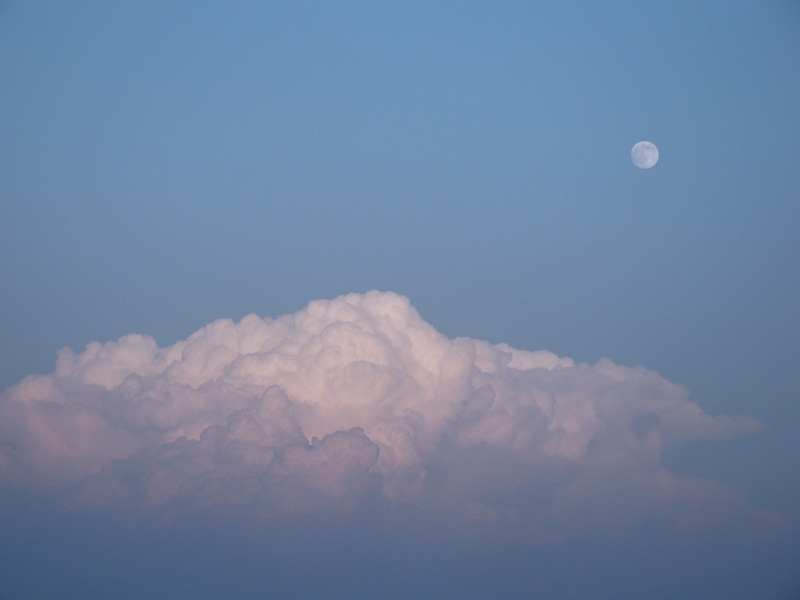 Moon and Clouds