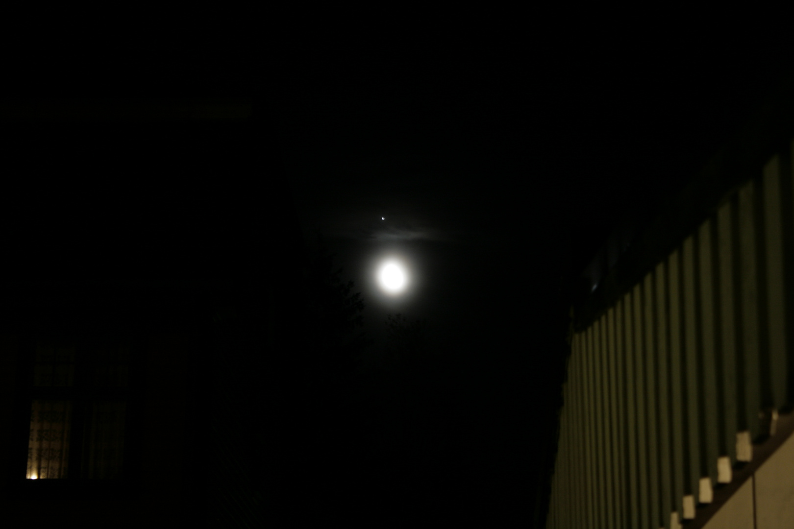 Moon and Jupiter