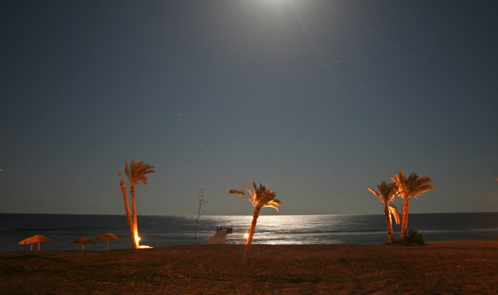 Moon and Water