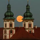 Moon at night over Speinshart