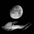 moon in my hand