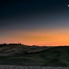 Moon meets cypress - Tuscany Evening