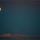 Moon & Mount Hood