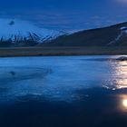 Moon on Ice-landscape in castelluccio#2