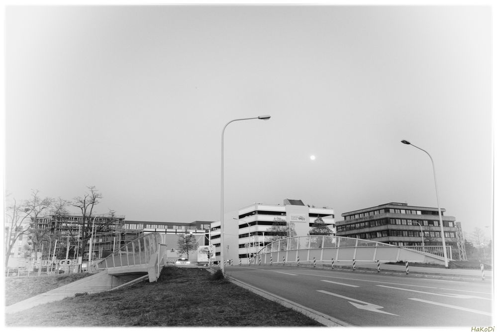 Moon over Boubon Street