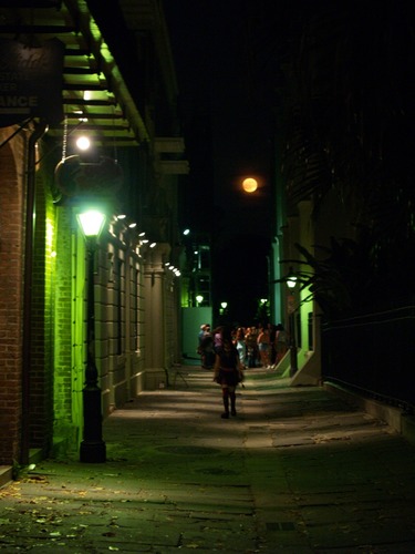 Moon over Bourbon Street