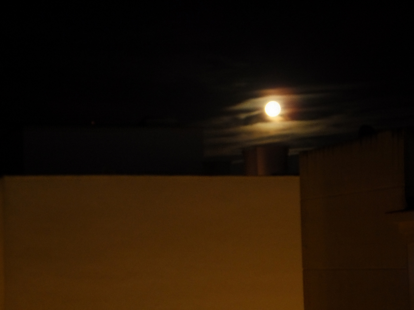 moon over Bourbon Street