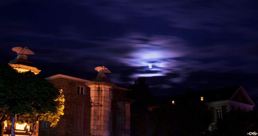 Moon over Castle