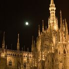 Moon Over Duomo, Milan